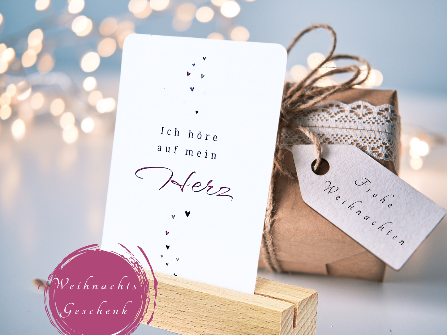 Feminine Affirmationskarten Erwachsene | Set 24 MotiveSet 24 Motive für Achtsamkeit, Selbstsicherheit, optional mit Beutel, Aufsteller | Mutmachkarten