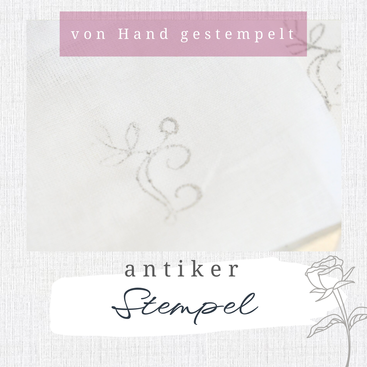 Duftkissen Rose 2Stk | Duftsäckcken mit echten Rosenblättern