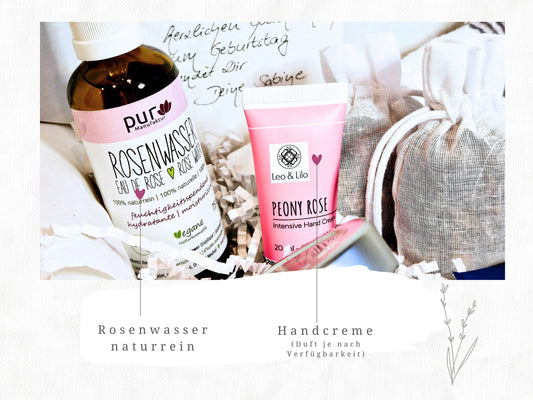 Wellness Box Rose, Self care Box, Beauty Box Frauen, Gr. L