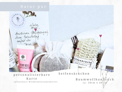 Wellness Box Rose, Self care Box, Beauty Box Frauen, Gr. L