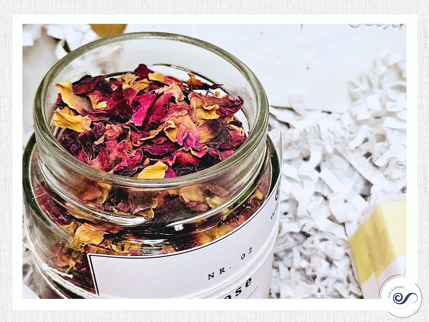 Wellness Geschenkbox, Wellness Box Rose, Gr. S, Rosenblüten