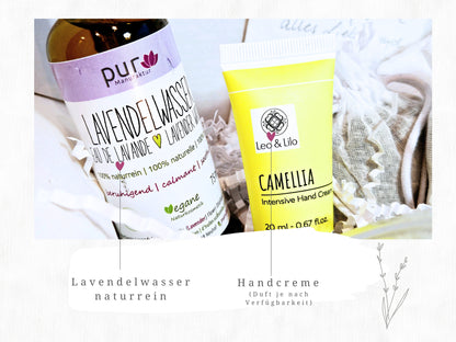 Wellness Box Lavendel, Self care Box, Beauty Box Frauen Gr. L