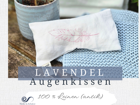 Augenkissen, Schlafmaske, Lavendel
