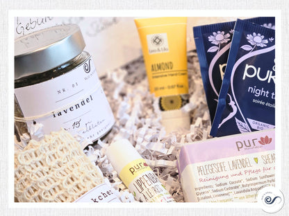 Wellness Geschenkbox, Wellness Box Lavendel, Gr. L