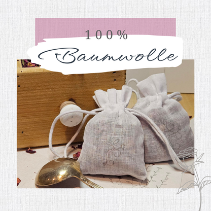 Duftkissen Rose 2Stk | Duftsäckcken mit echten Rosenblättern