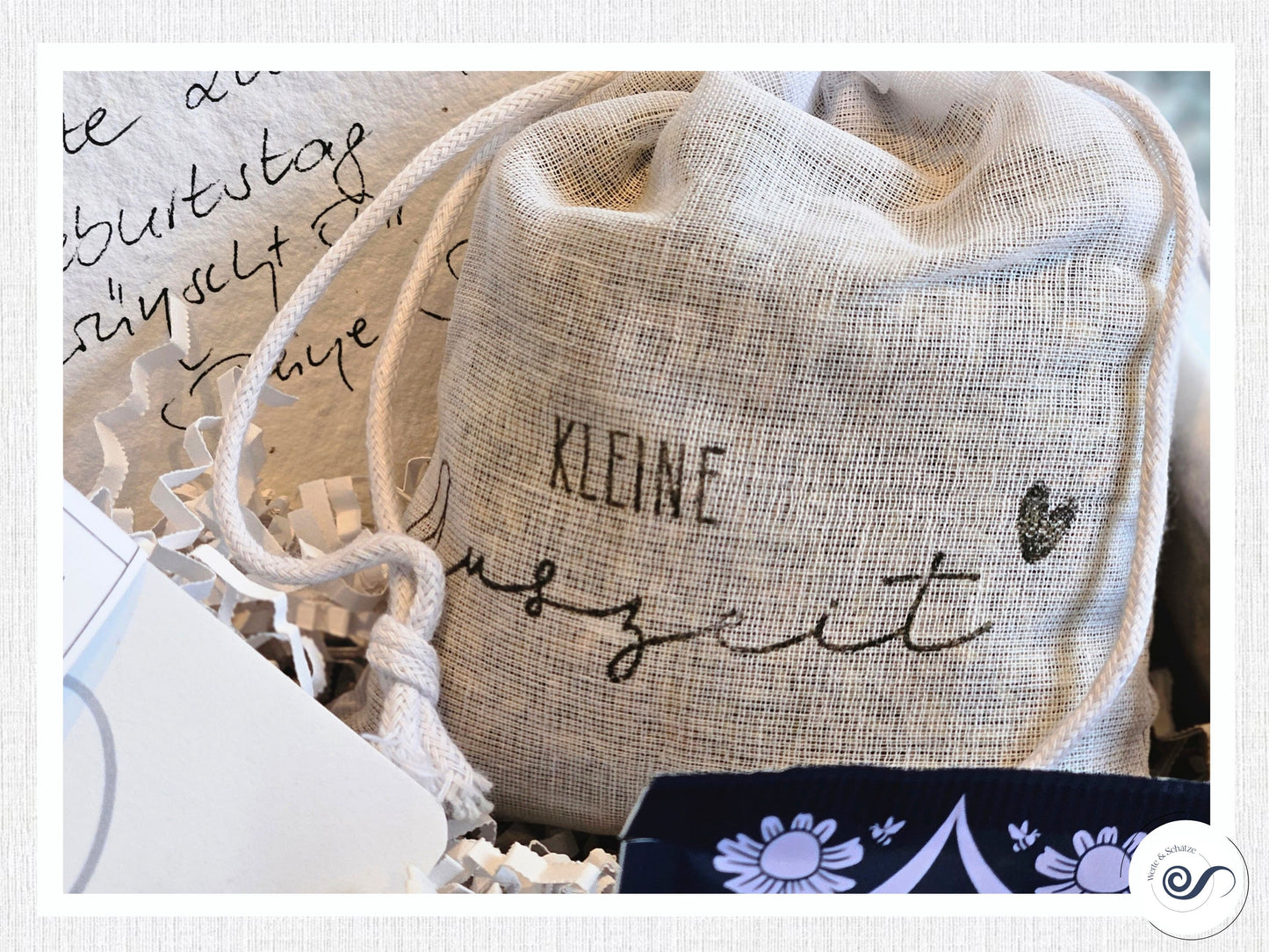 Wellness Geschenkbox, Wellnessbox, Wellness Set, Lavendel, Gr. S, Duftsäckchen