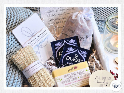 Wellness Geschenkbox, Wellnessbox, Wellness Set, Rose, Gr. S