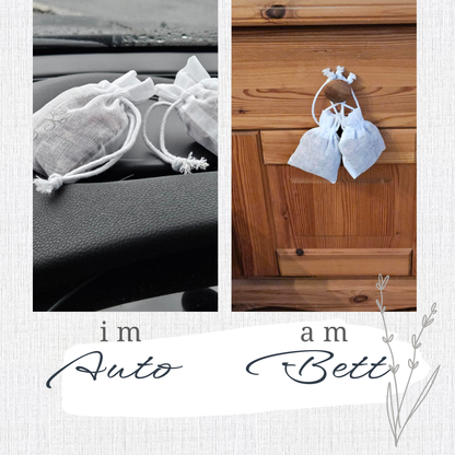 Lavendelsäckchen 2Stk | Duftsäckcken mit echtem Lavendel