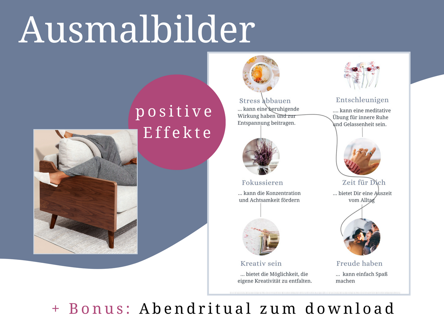 Digitales Malbuch Mandalas für Erwachsene zum ausdrucken | 40 Mandala Malvorlagen zum ausmalen