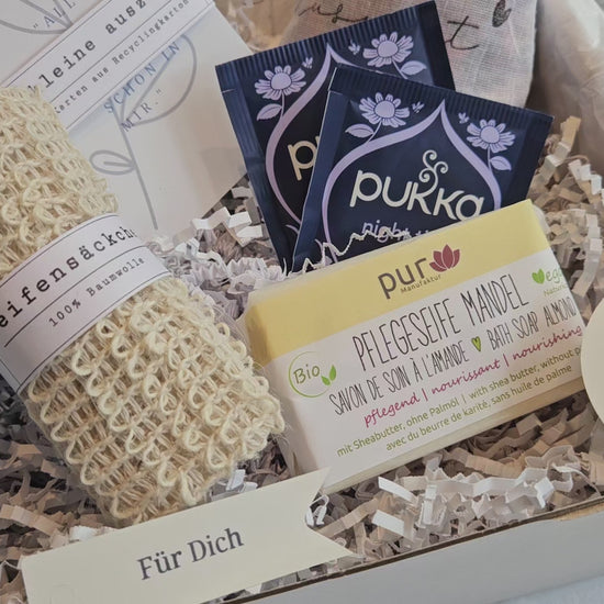 Wellness Geschenkbox, Wellness Box Rose, Gr. S, Video