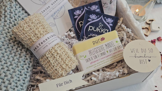 Wellness Geschenkbox, Wellness Box Rose, Gr. S, Video